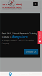 Mobile Screenshot of nianalyticsindia.com